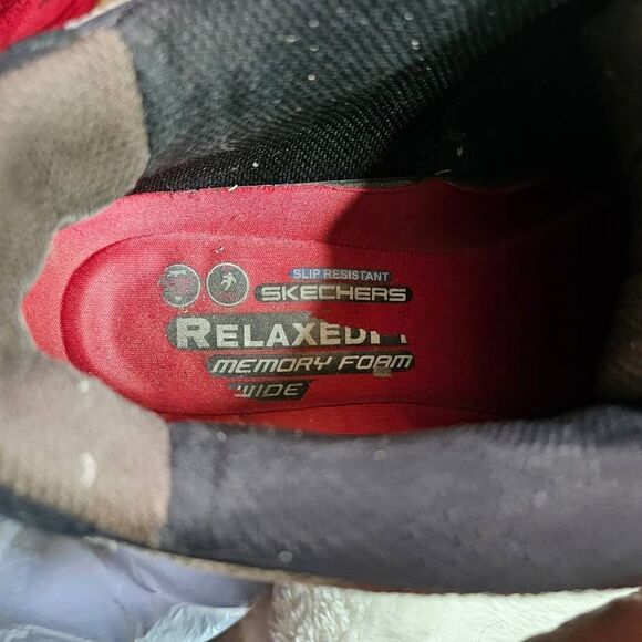 SKECHERS Work Men's Soft Stride Canopy High Top Athletic Composite Toe Shoes Siz - Picture 9 of 10